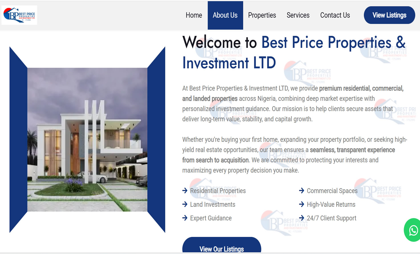 Business website development by Femble Technology